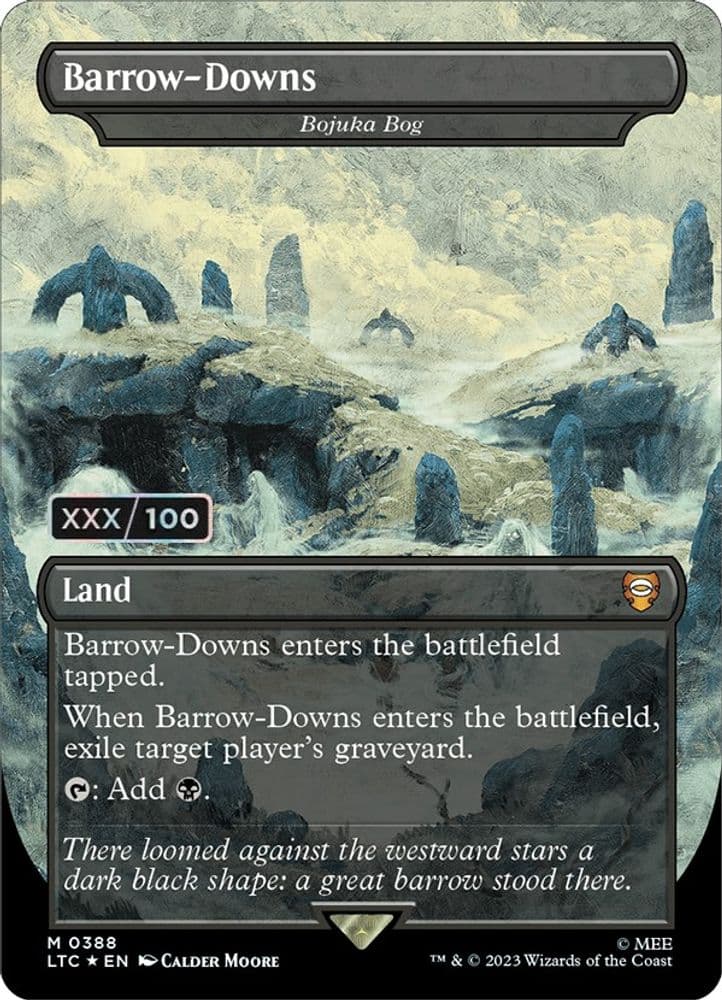 Barrow-Downs - Bojuka Bog (Borderless · Serial Numbered)