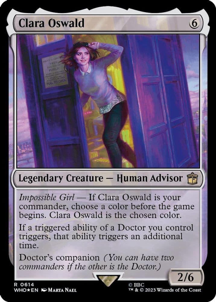 Clara Oswald (Surge Foil)