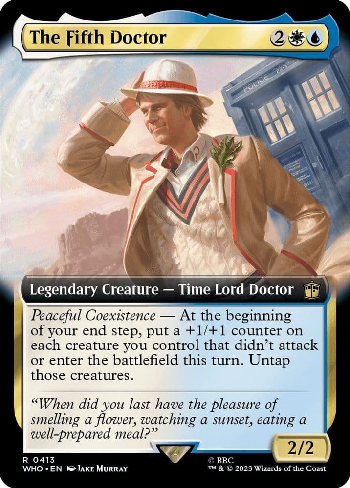 The Fifth Doctor (Extended Art)