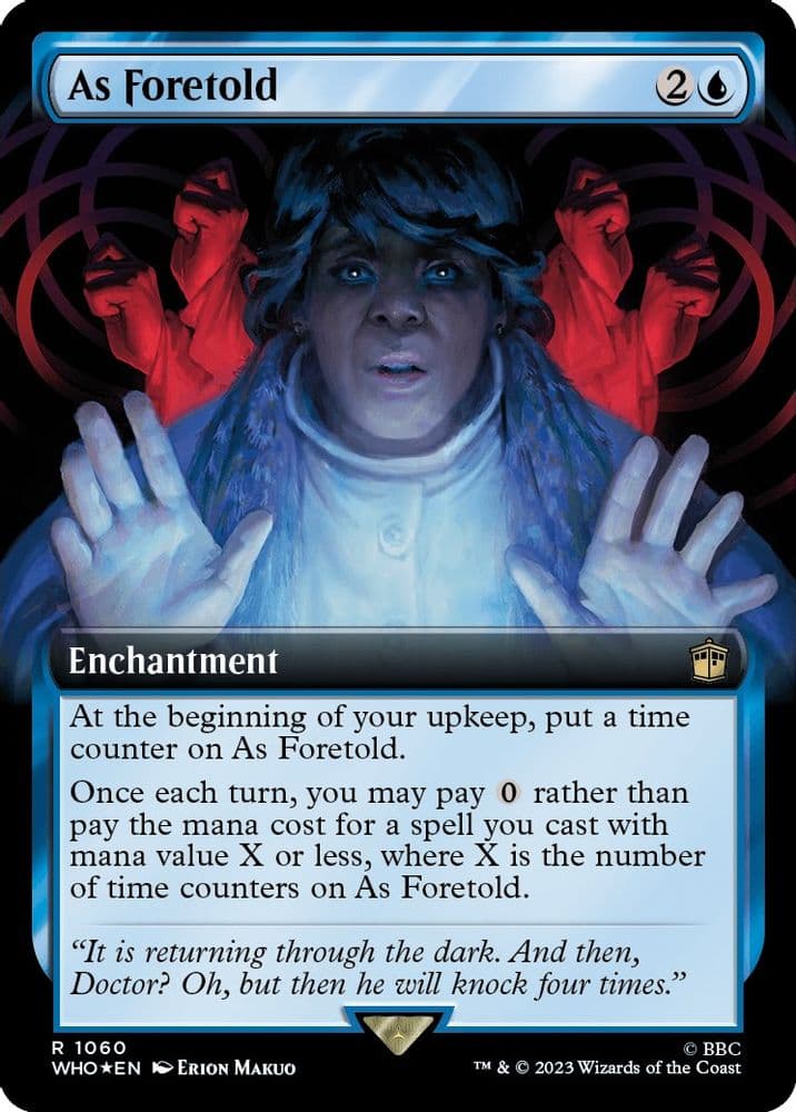 As Foretold (Extended Art · Surge Foil)