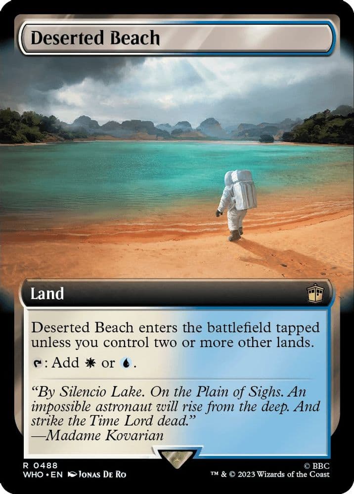 Deserted Beach (Extended Art)