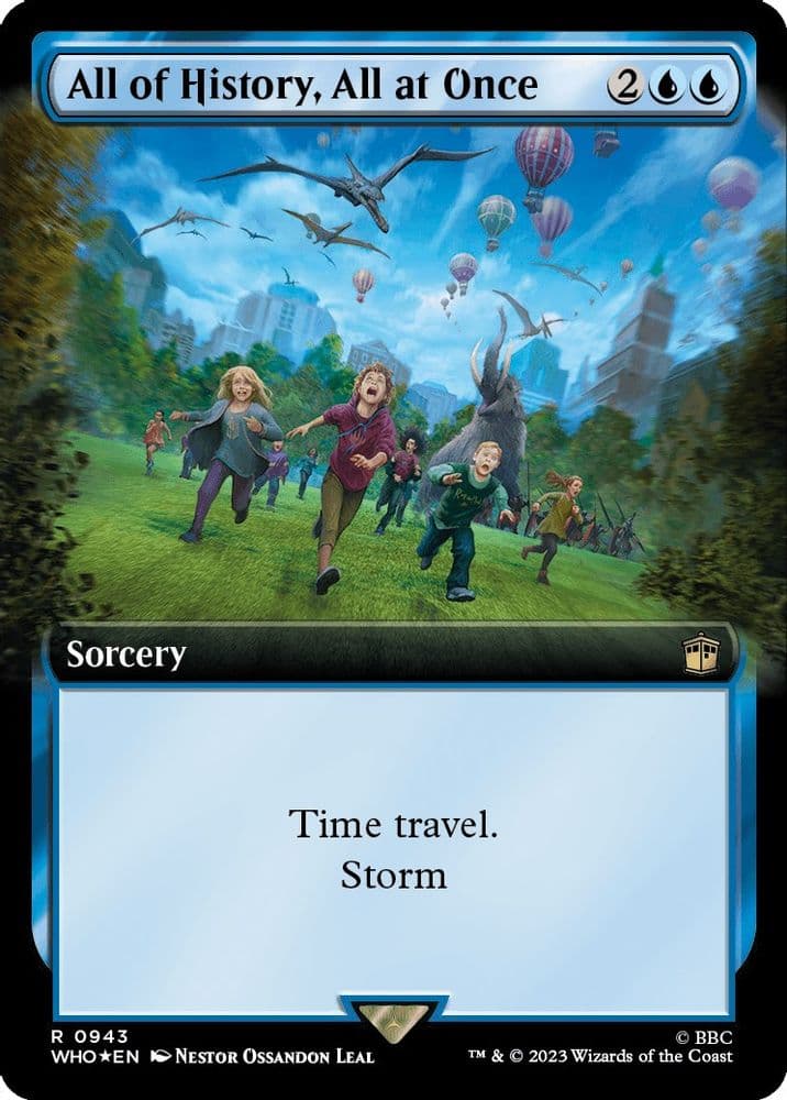 All of History, All at Once (Extended Art · Surge Foil)