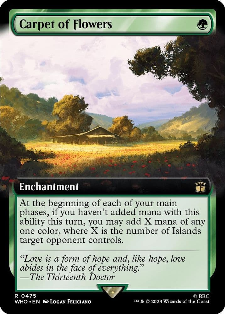 Carpet of Flowers (Extended Art)