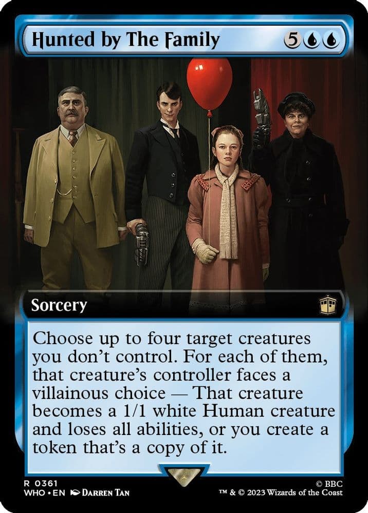 Hunted by The Family (Extended Art)