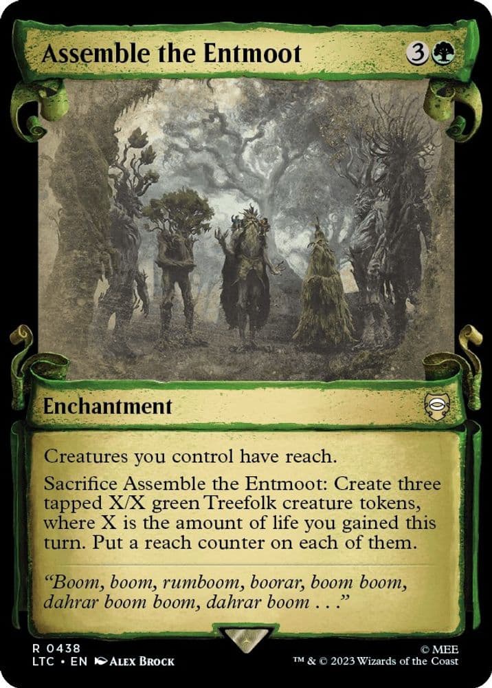 Assemble the Entmoot (Showcase Scrolls)
