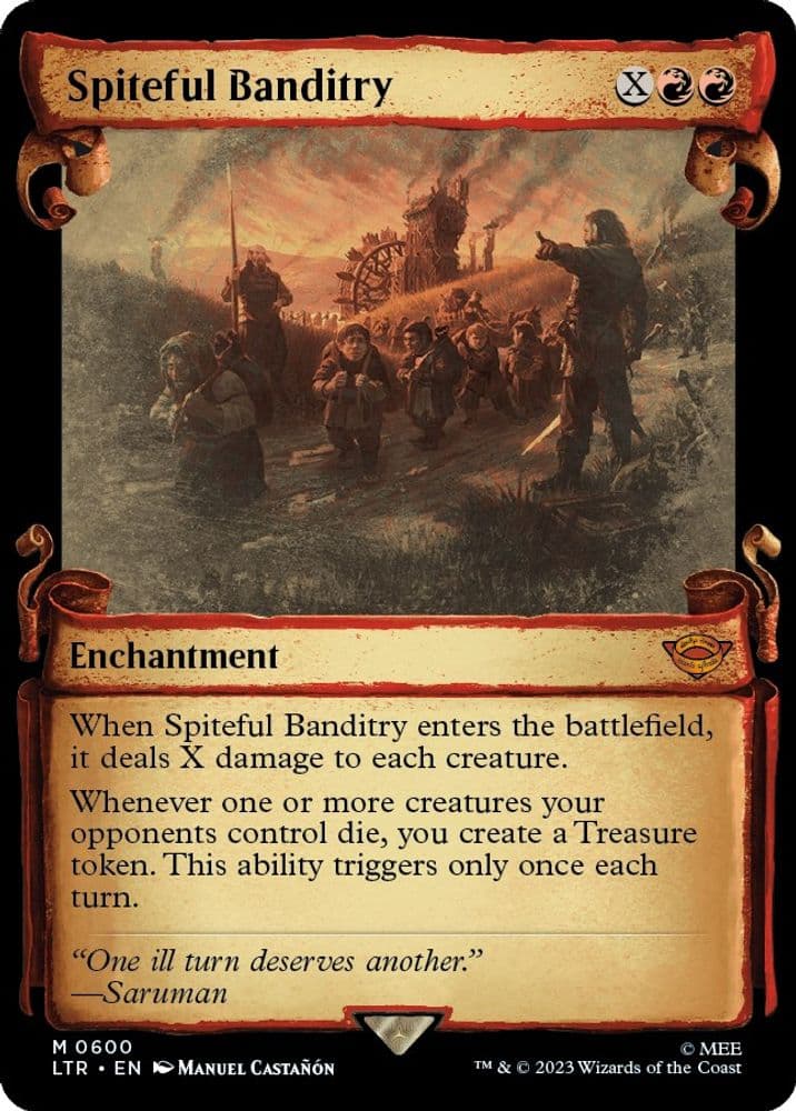 Spiteful Banditry (Showcase Scrolls)