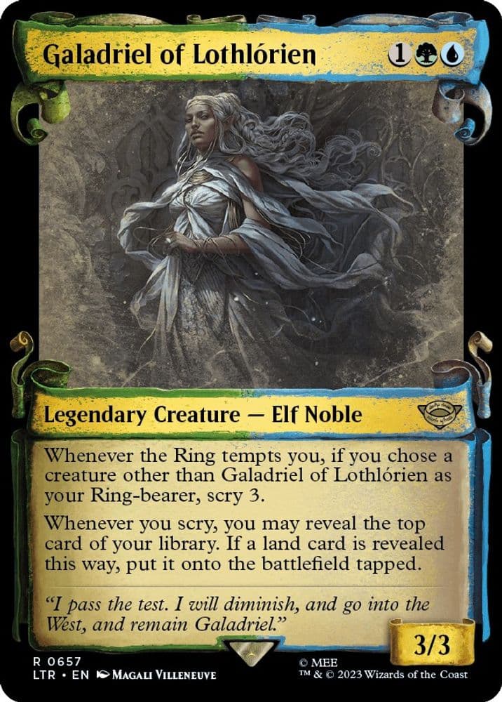 Galadriel of Lothlorien (Showcase Scrolls)