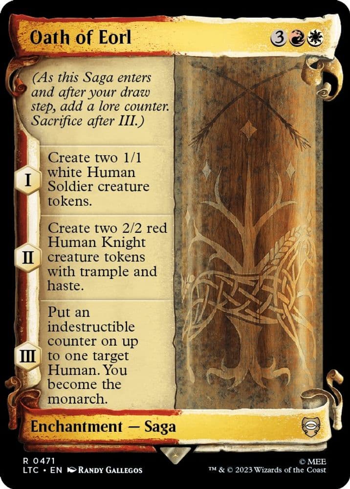 Oath of Eorl (Showcase Scrolls)