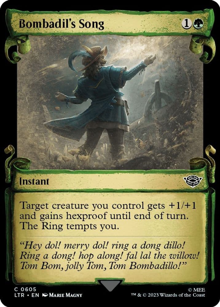 Bombadil's Song (Showcase Scrolls)