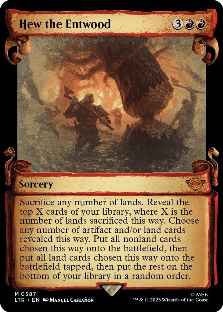 Hew the Entwood (Showcase Scrolls)