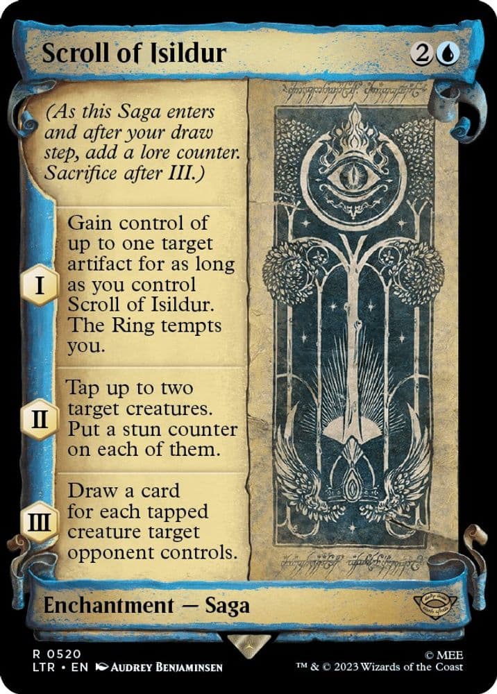 Scroll of Isildur (Showcase Scrolls)