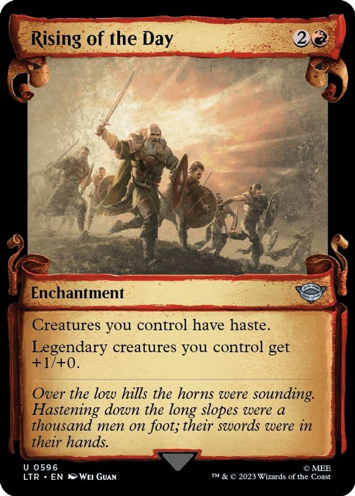 Rising of the Day (Showcase Scrolls)