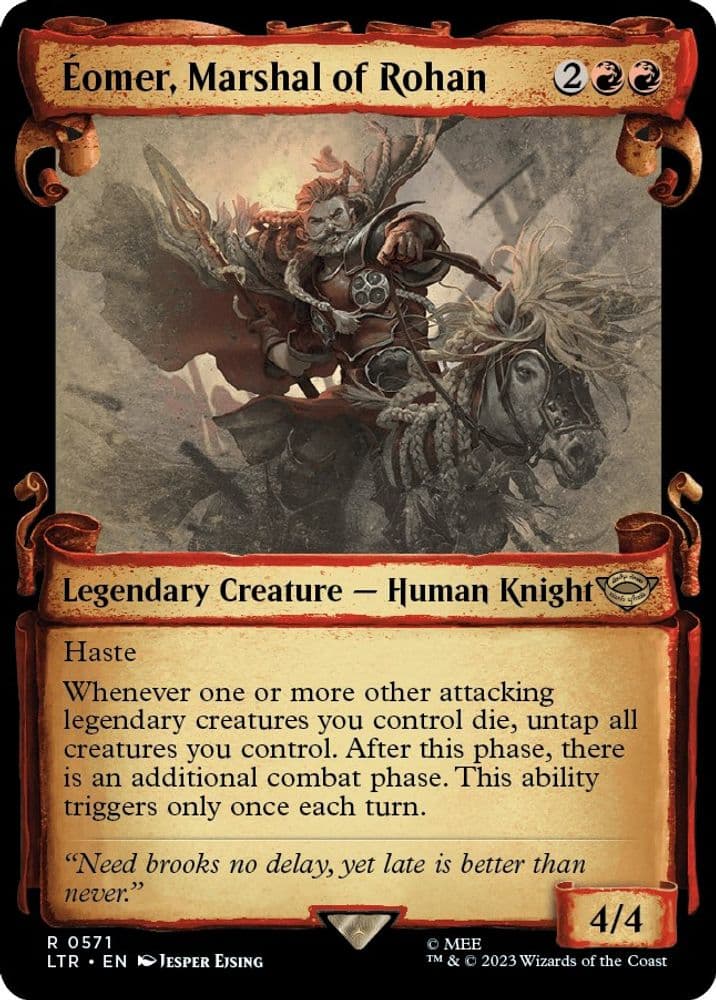 Eomer, Marshal of Rohan (Showcase Scrolls)