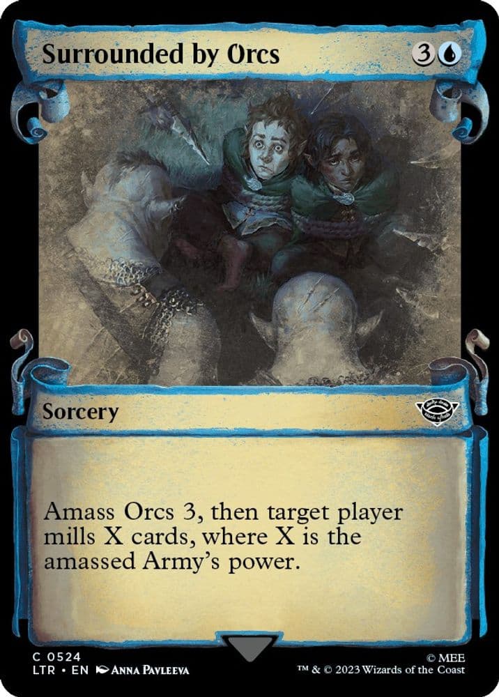 Surrounded by Orcs (Showcase Scrolls)