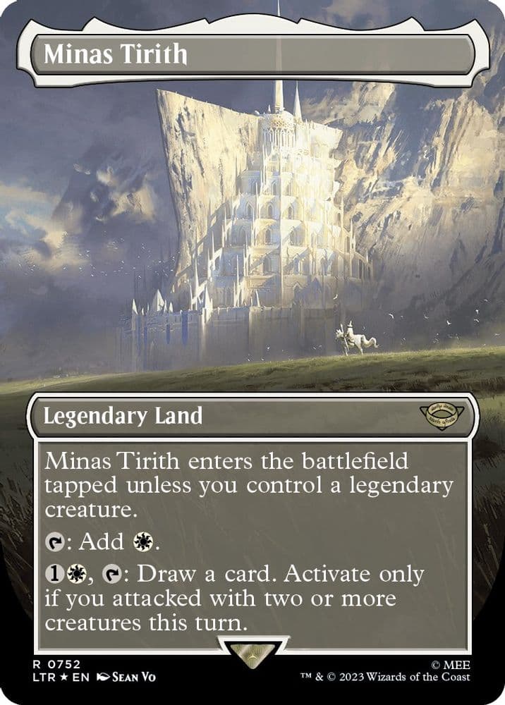 Minas Tirith (Borderless · Surge Foil)