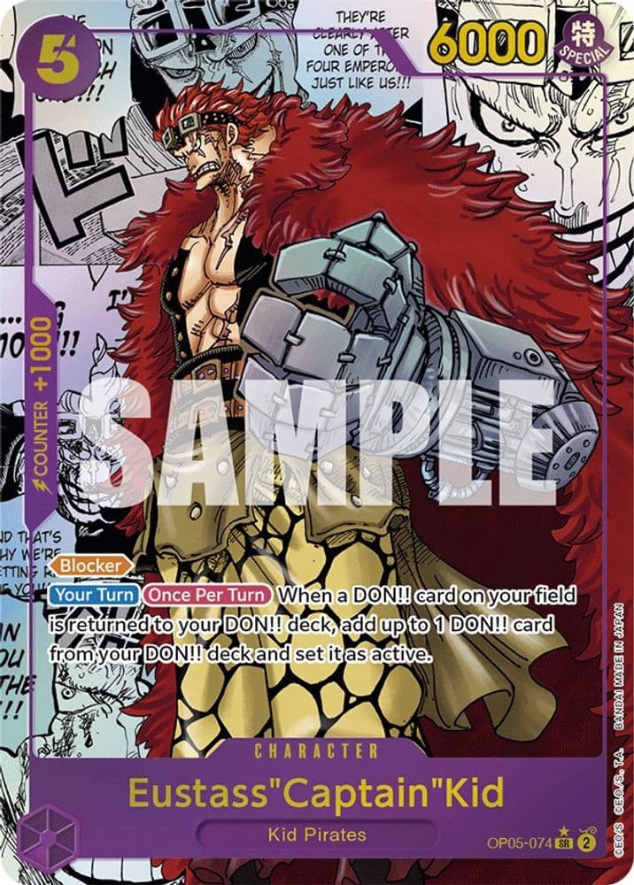 Eustass"Captain"Kid (Alternate Art · Manga)