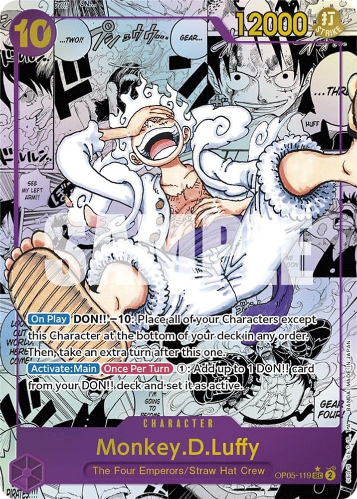 Monkey.D.Luffy (Alternate Art · Manga)