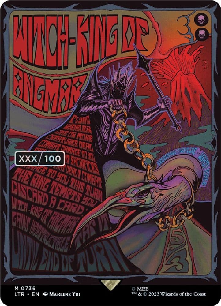 Witch-king of Angmar (Borderless Poster · Serial Numbered)