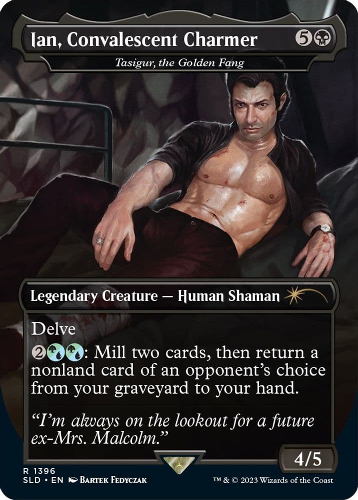Ian, Convalescent Charmer - Tasigur, the Golden Fang