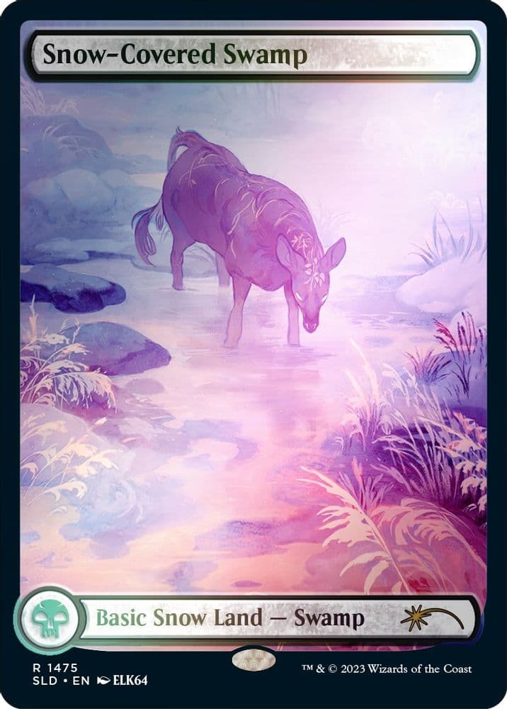 Snow-Covered Swamp (Rainbow Foil)