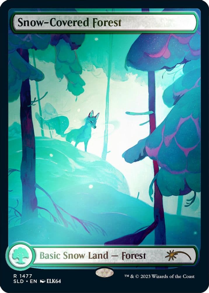 Snow-Covered Forest (Rainbow Foil)