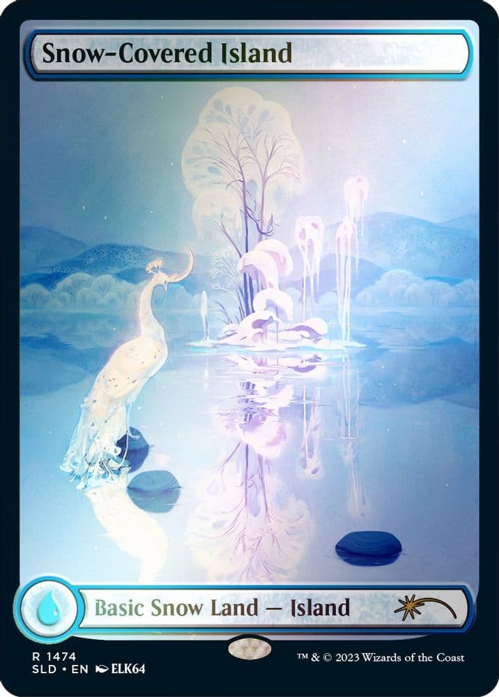 Snow-Covered Island (Rainbow Foil)