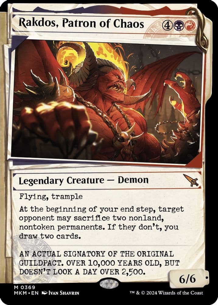 Rakdos, Patron of Chaos (Showcase)