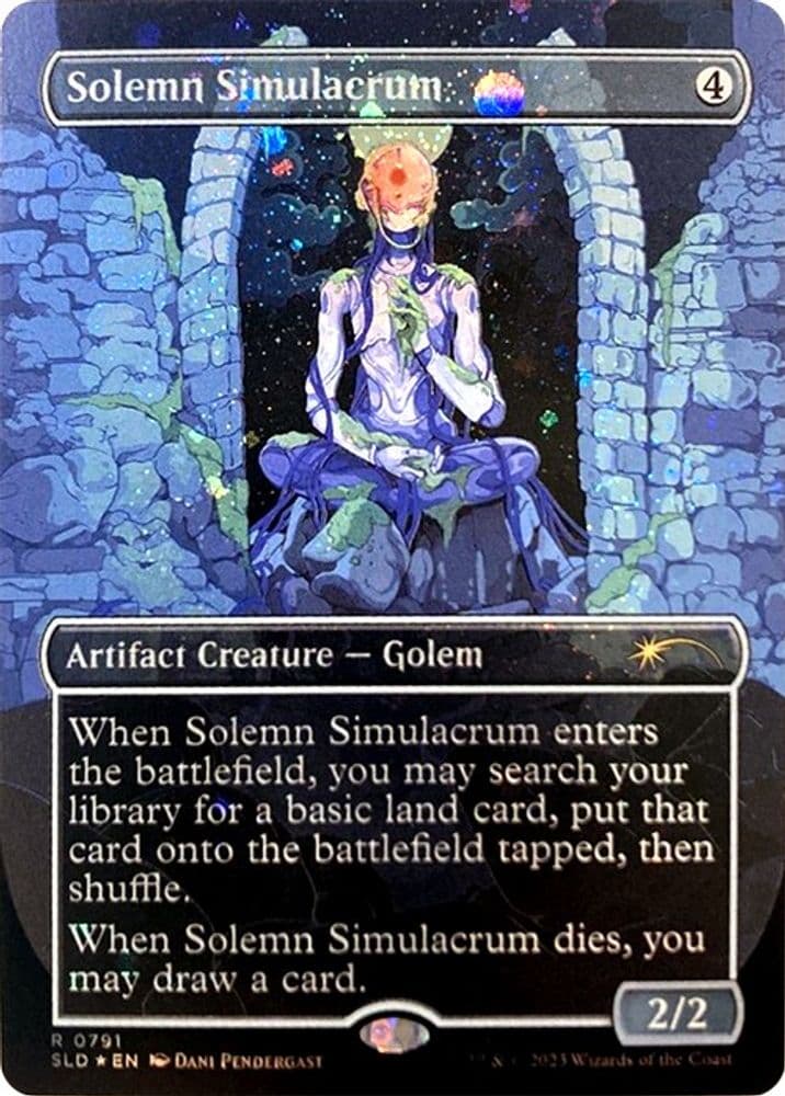 Solemn Simulacrum (Galaxy Foil)