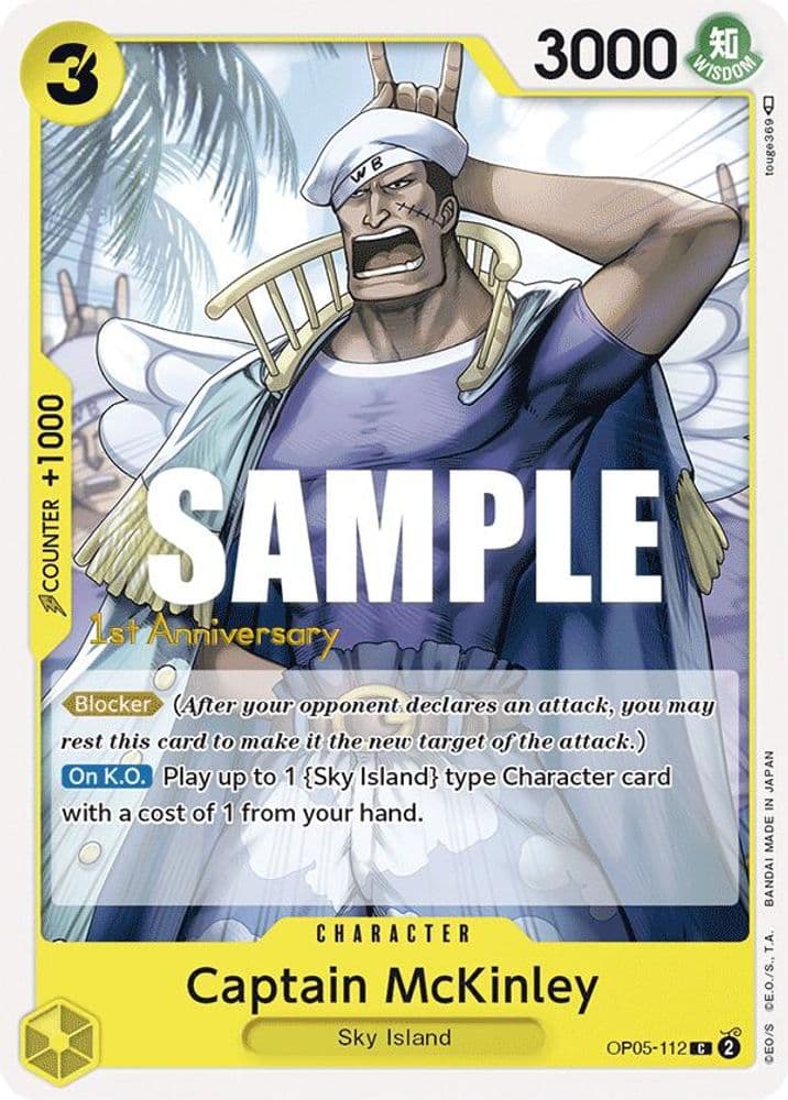 Captain McKinley (1st Anniversary Tournament)