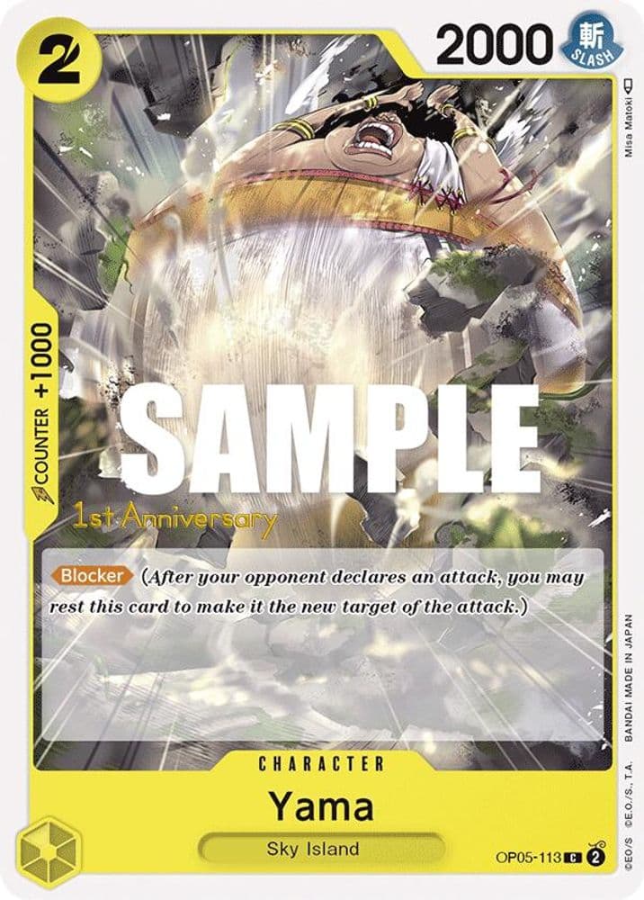 Yama (1st Anniversary Tournament)