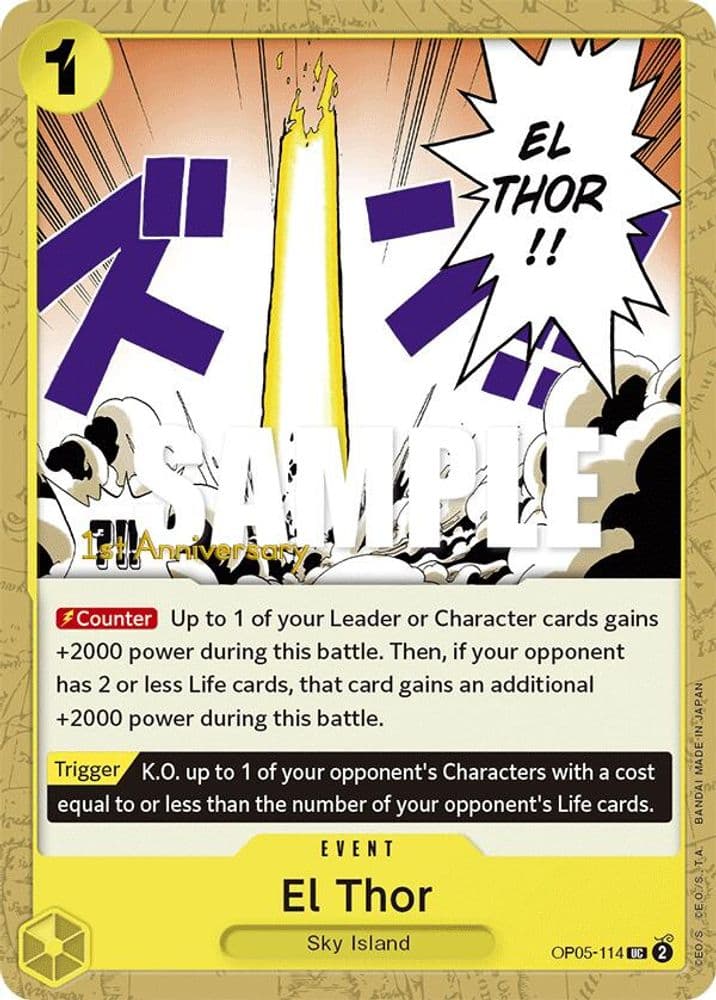 El Thor (1st Anniversary Tournament)