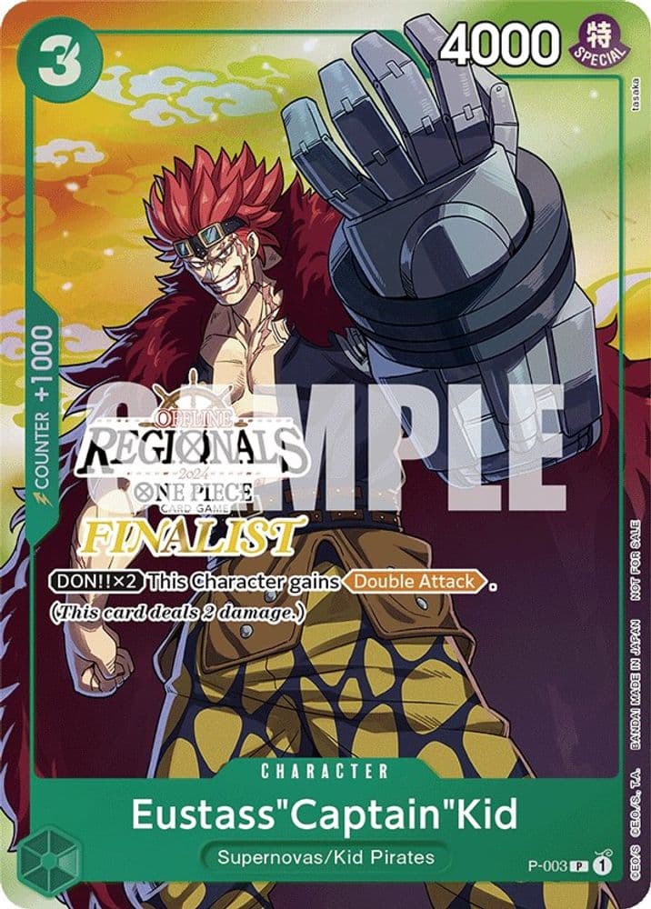 Eustass"Captain"Kid (Offline Regional 2024 Vol. 2 · Finalist)