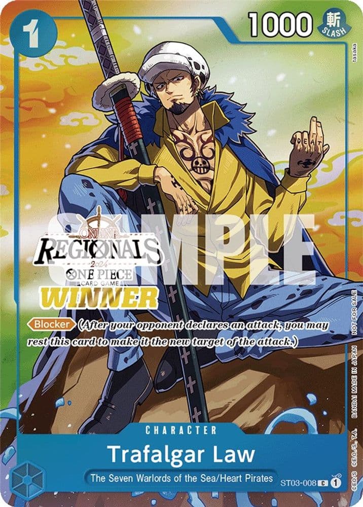 Trafalgar Law (Online Regional 2024 Vol. 2 · Winner)