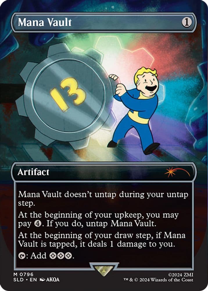 Mana Vault (Rainbow Foil)