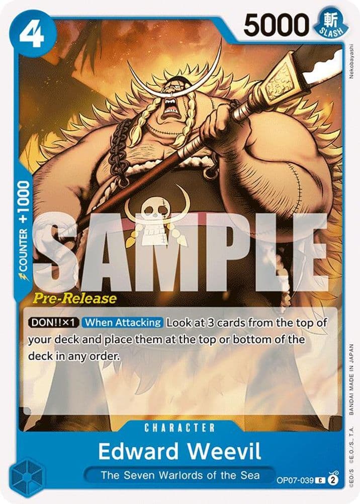 Edward Weevil (Pre-Release)