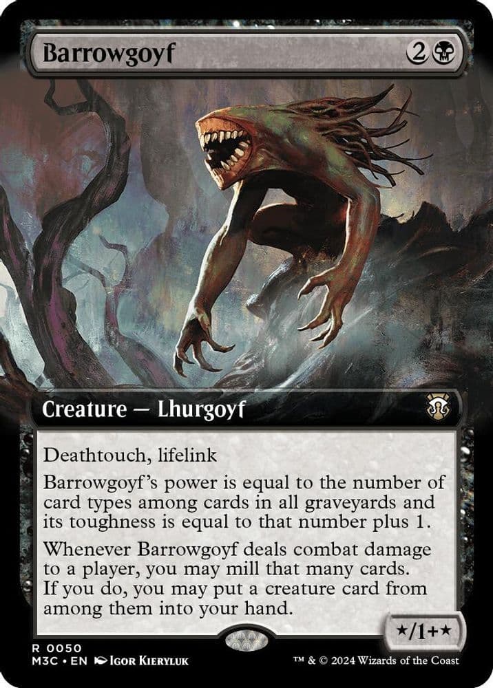 Barrowgoyf (Extended Art · Ripple Foil)