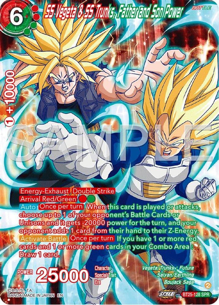 SS Vegeta & SS Trunks, Father and Son Power (SPR)
