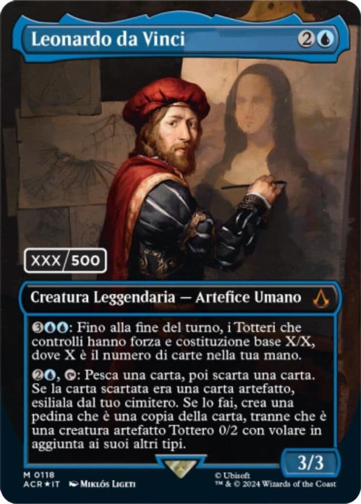 Leonardo da Vinci (Italian · Serial Numbered)