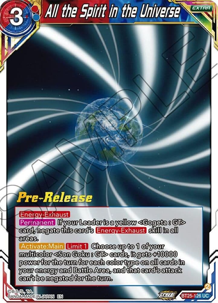All the Spirit in the Universe (Pre-Release)