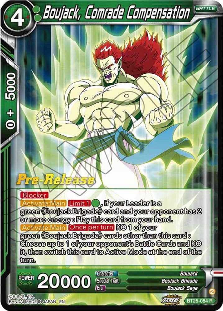 Boujack, Comrade Compensation (Pre-Release)