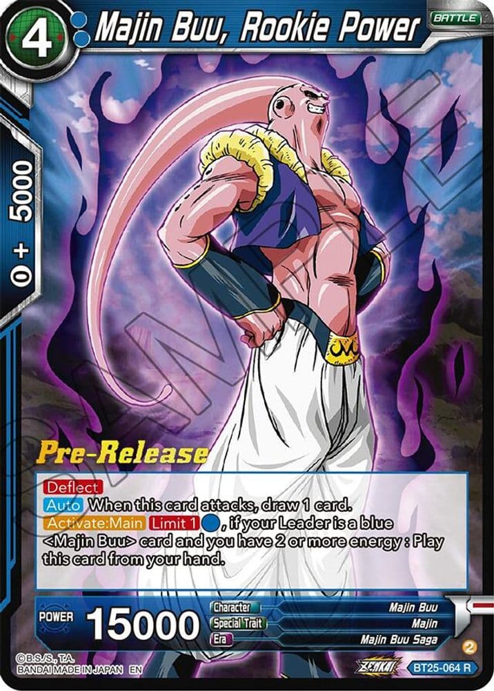 Majin Buu, Rookie Power (Pre-Release)