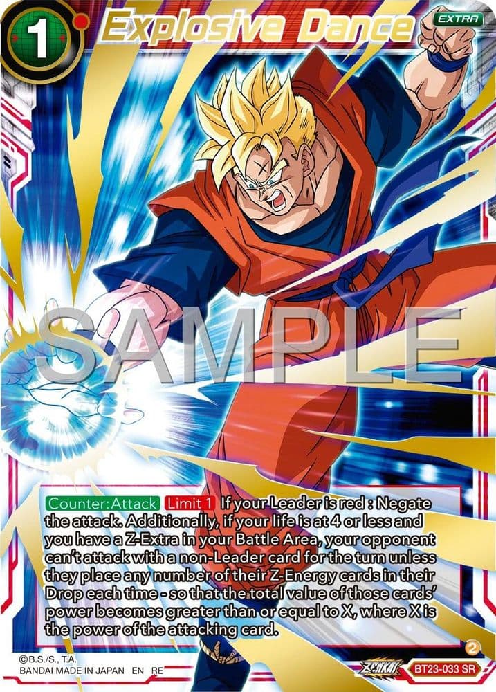 Explosive Dance (Alt-Art Card) (Reprint)