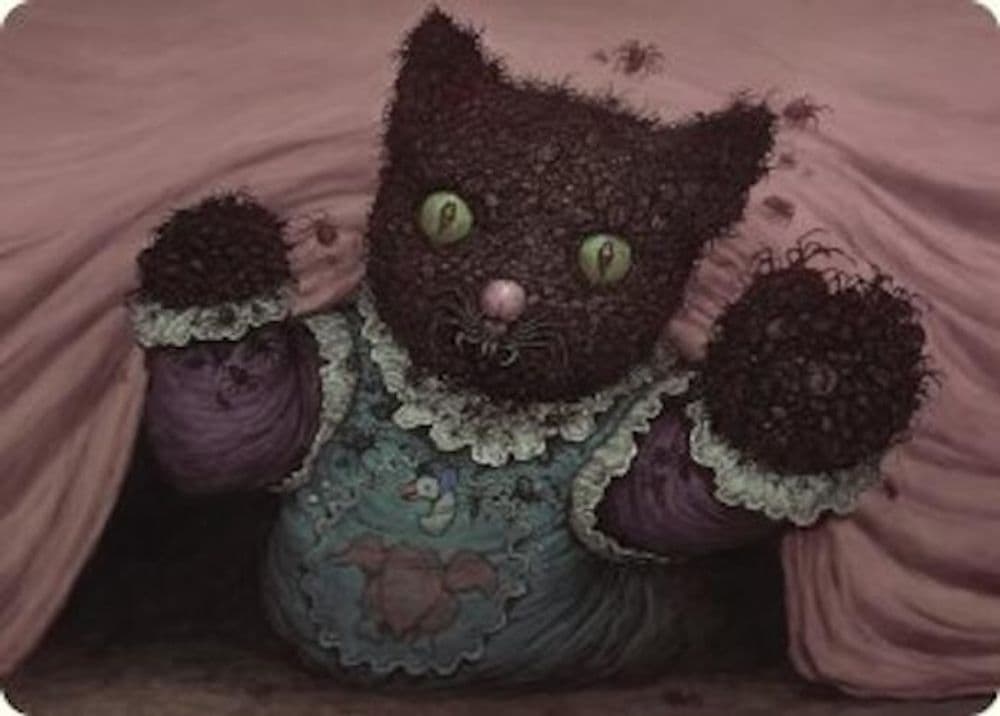 Twitching Doll Art Card