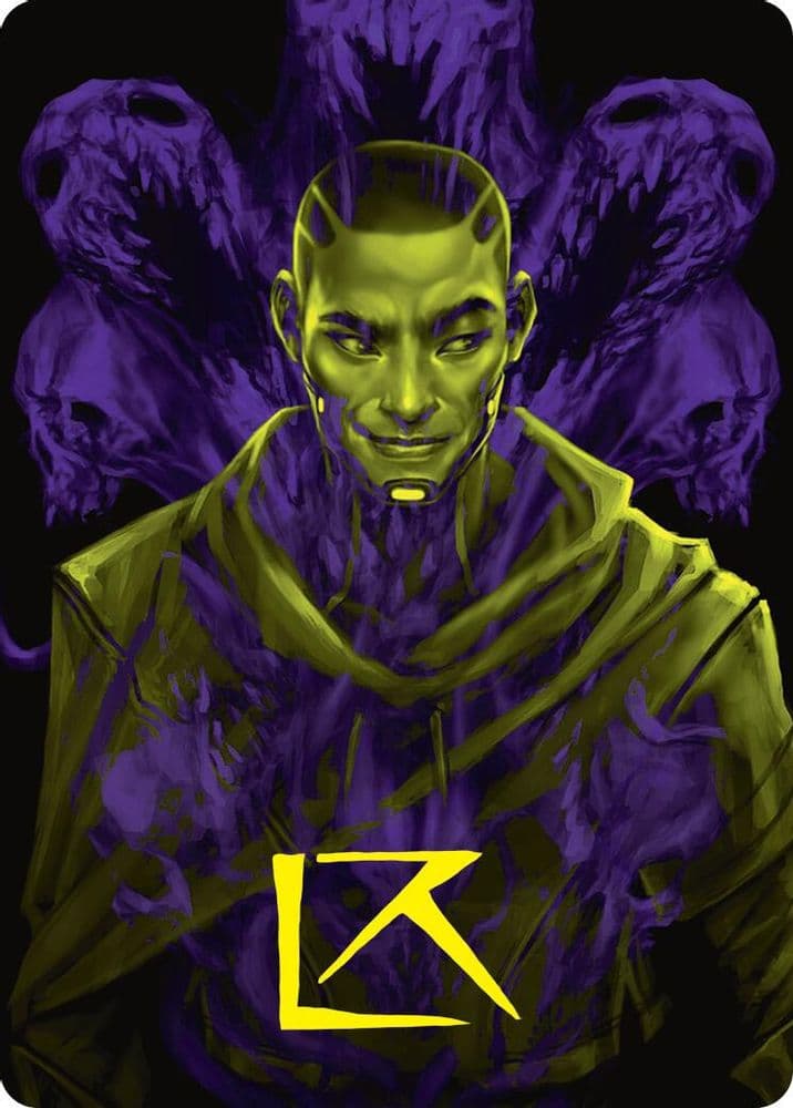 Kaito, Bane of Nightmares Art Card (Gold-Stamped Signature)