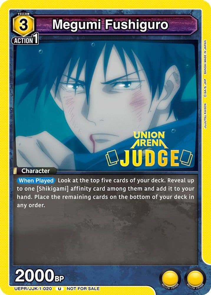 Megumi Fushiguro (Judge Pack)