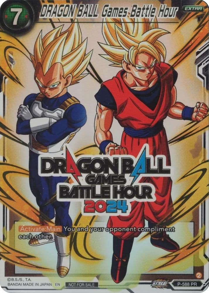 DRAGON BALL Games Battle Hour (Dragon Ball Games Battle Hour 2024 Promo Card Set)