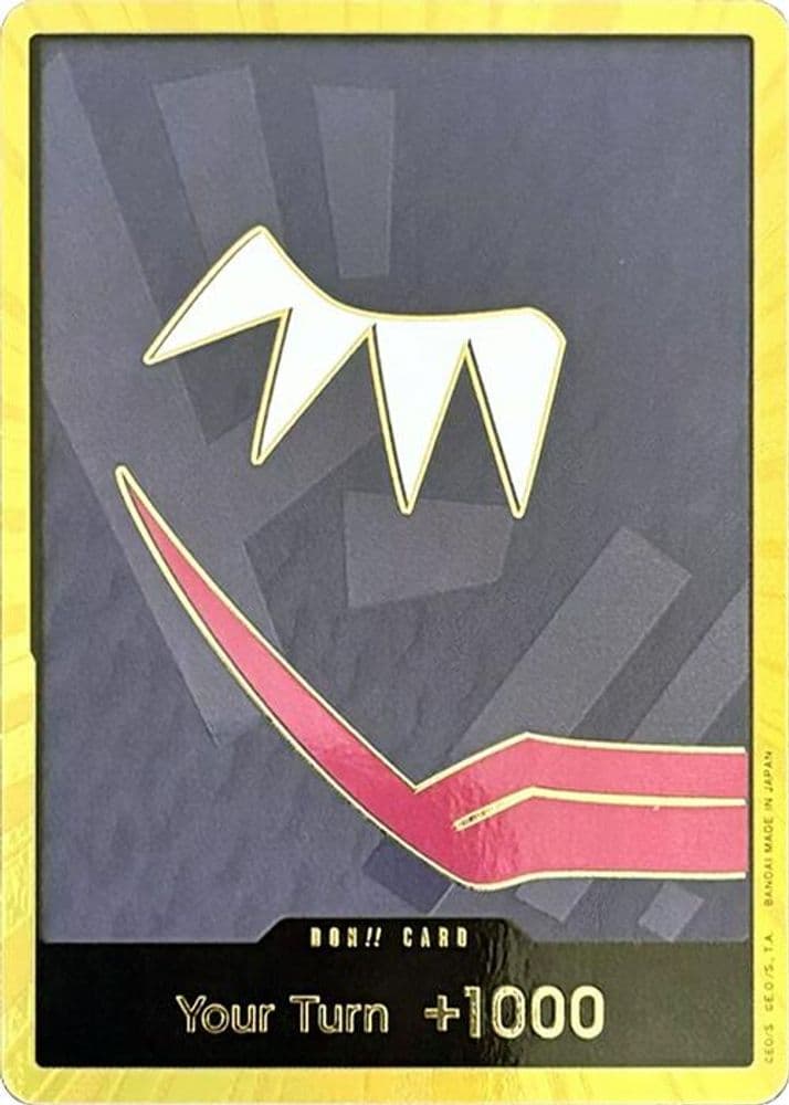 DON!! Card (Rosinante) (Gold)