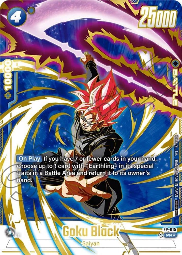 Goku Black (Selection Pack 01 Finalist)