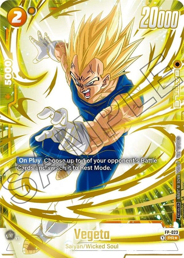 Vegeta (Selection Pack 01 Finalist)
