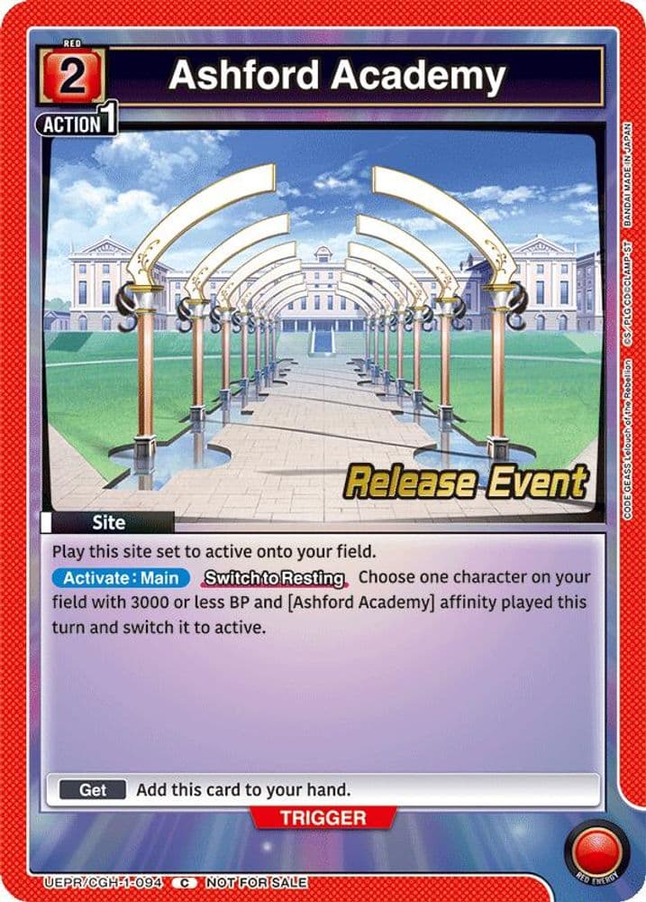 Ashford Academy (Release Event)